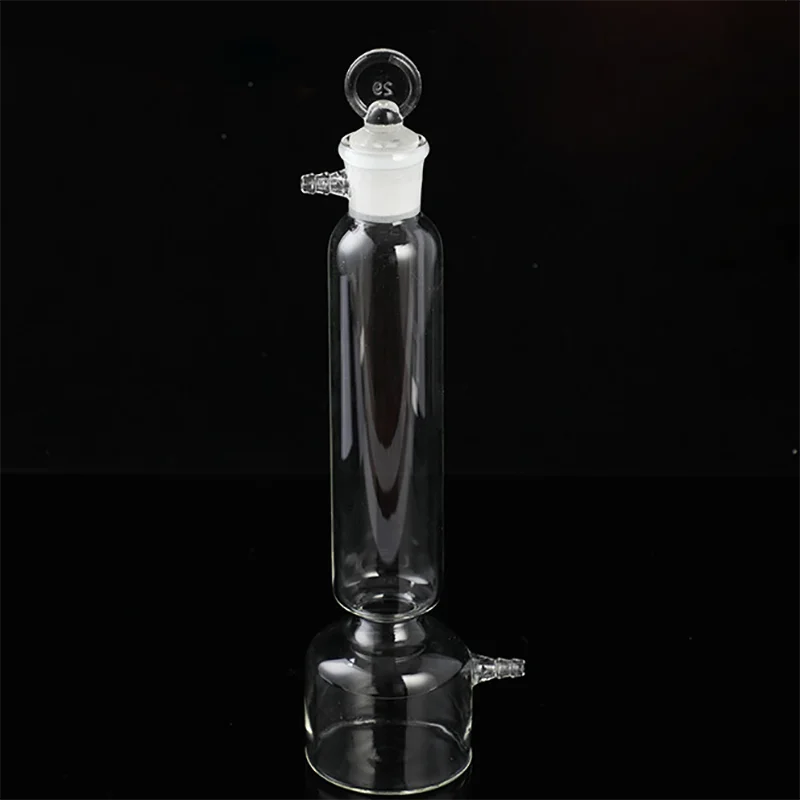 250 유리 가스 건조 타워, 고체 흡수성 건조 타워, 유리 실험 장비, 유리 가스 건조 타워, 500ml