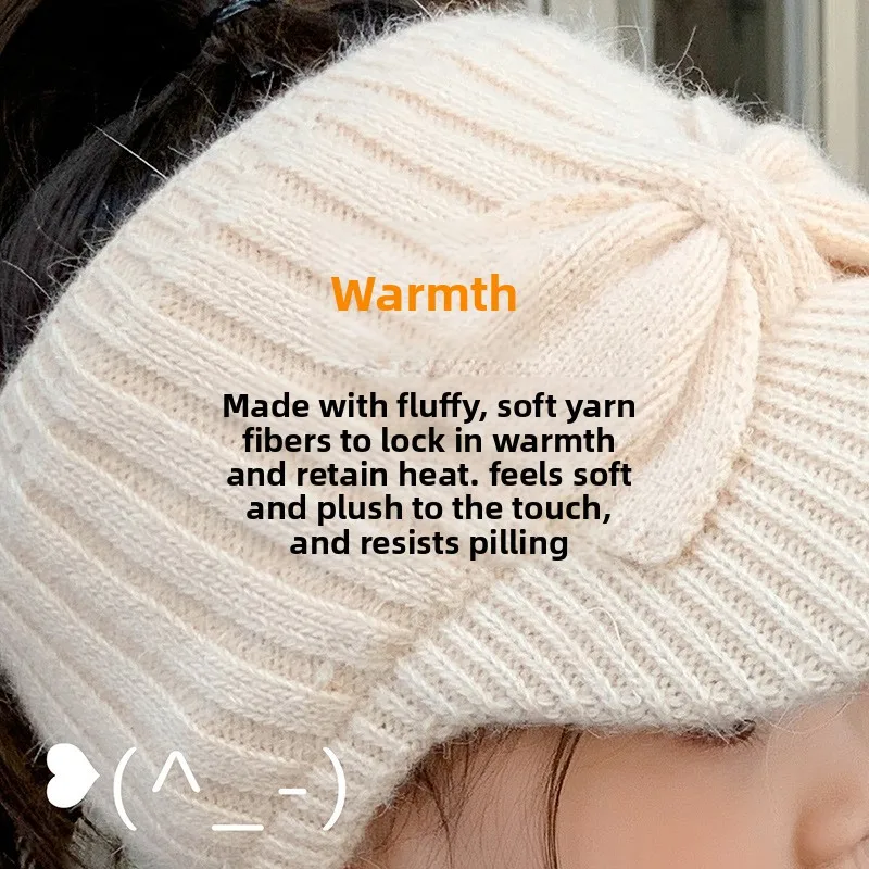 New Autumn/Winter Adorable Baby Thickened Woolly Hats Children's Open-Crown Duckbill Caps Girls' Knitted Hats Warm Baseball Caps