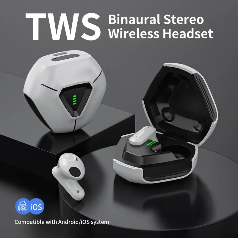 

Wireless Earphones TWS 5.2 Bluetooth Headphones Headset Sports Earbuds Waterproof Noise Reduction Headsets LED Display Earphones