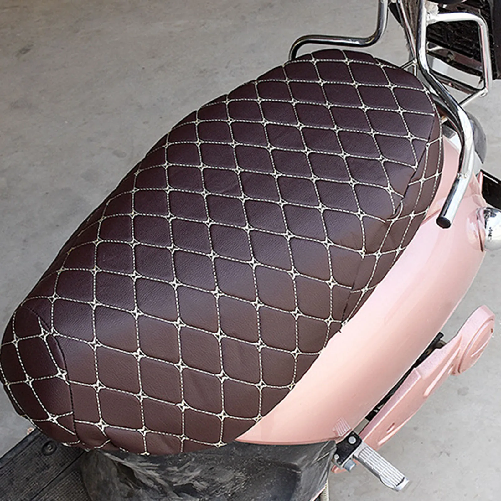 Universal Motorbike Seat Covers PU Leather Waterproof Sunscreen Seat protection Pad For Scooter most motorcycles electric car motorcycle seat covers faux leather seat covers car seat covers scooter seat covers