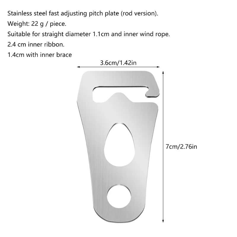 Guyline Wind Rope Cord Adjuster Fast Knotting Buckle Tent Wind Rope Buckle camping rope buckle camping cord buckles