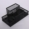 Black Iron Mesh Multi functional Creative Pen Holder Business Office Combination Pen Holder Four in One Combination 2