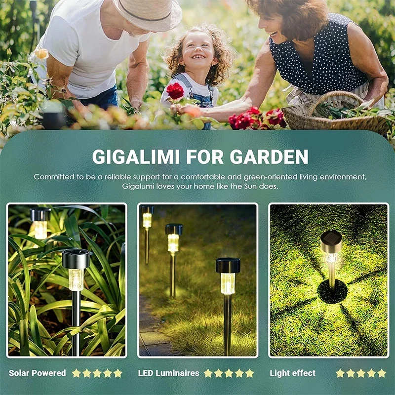 Solar Garden Light Set 3