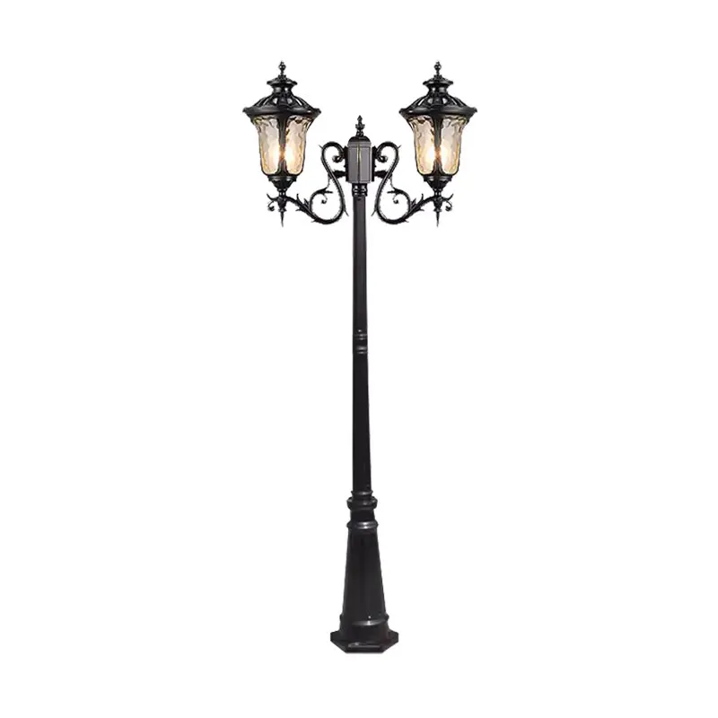 Outdoor High Pole Courtyard European Style Retro Garden Villa Community Lighting Outdoor Waterproof Landscape Street Light