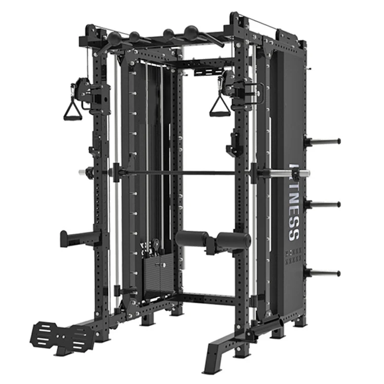 Commercial Smith Integrated Trainer Gym Frame Squat Rack Multifunzione Fitness Workout Smith Machine