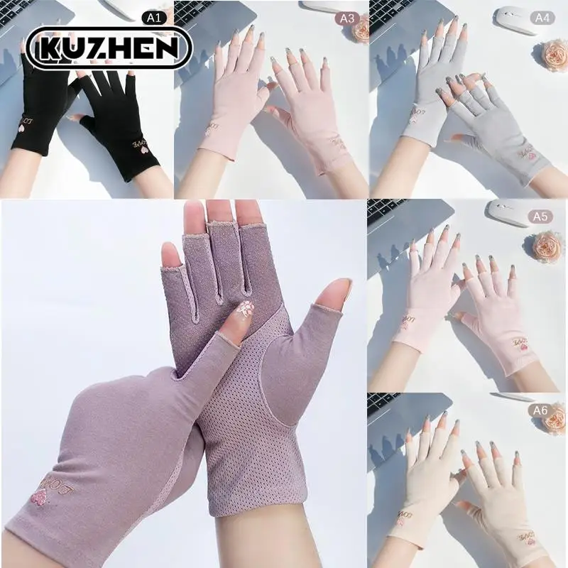 

1 Pair Anti UV Nail Gloves UV Gel Shield Glove Fingerless Manicure Nail Art Tools LED Lamp Nails Dryer Radiation Hand Gloves