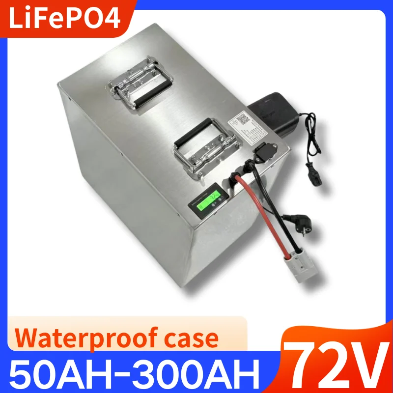 72V LiFePO4 Rechargeable Battery for Solar Backup and Energy Storage