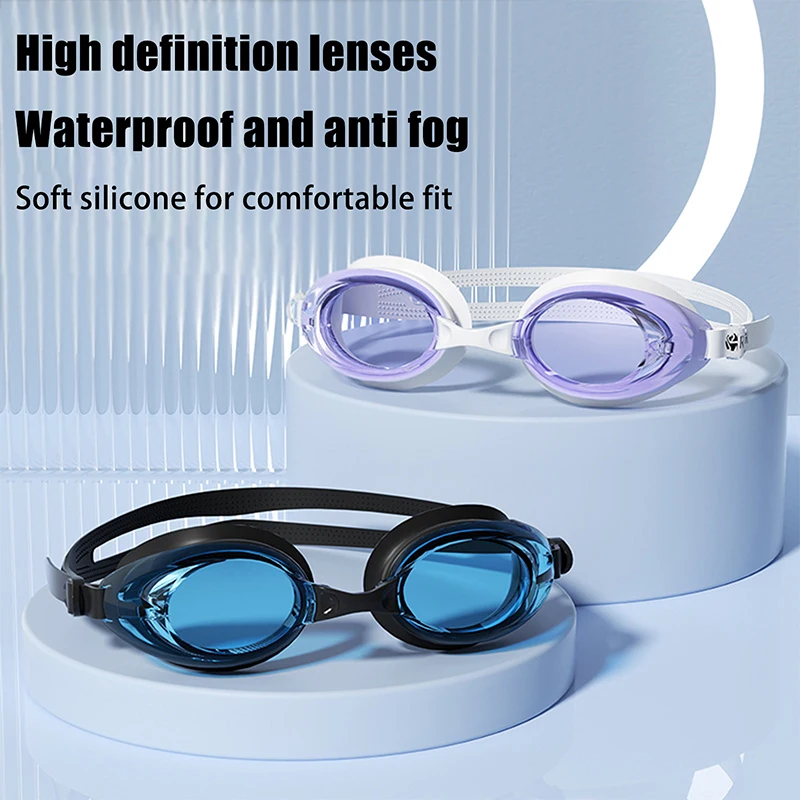 Swimming Goggles Adult Professional Pool Goggles Waterproof Swim Glasses Anti Fog UV Protection Swim For Men Women Youth