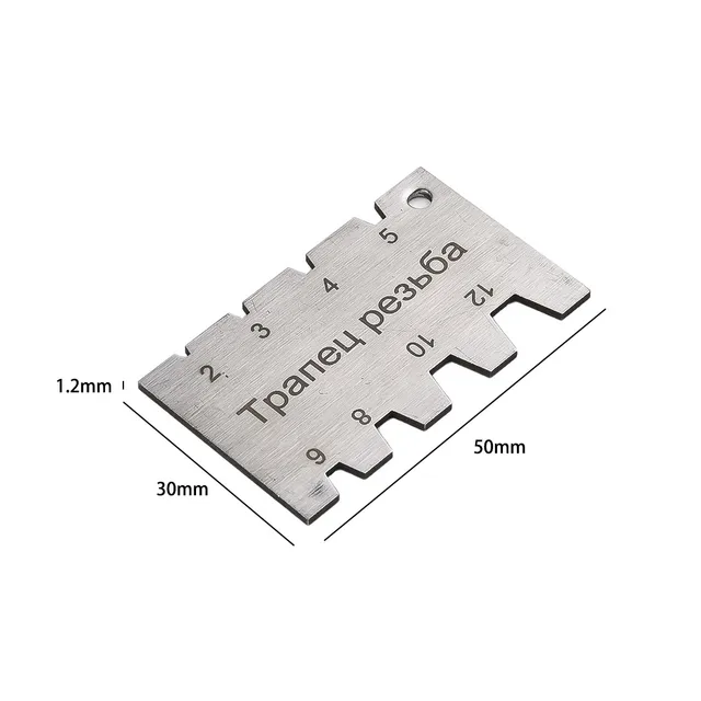 Angle Gauge Wire Cutting Stainless Iron Carbon Steel Thread Nickel Plated - Image 5