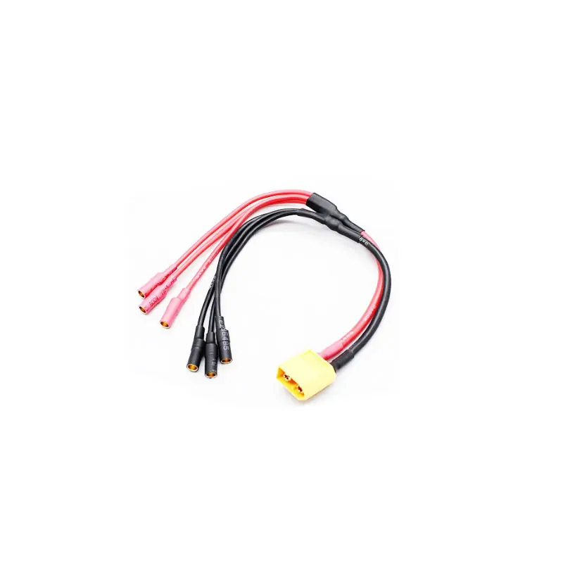 

Amass XT60 to 3x3,5mm 4x3,5mm bullet ESC кабель блока питания