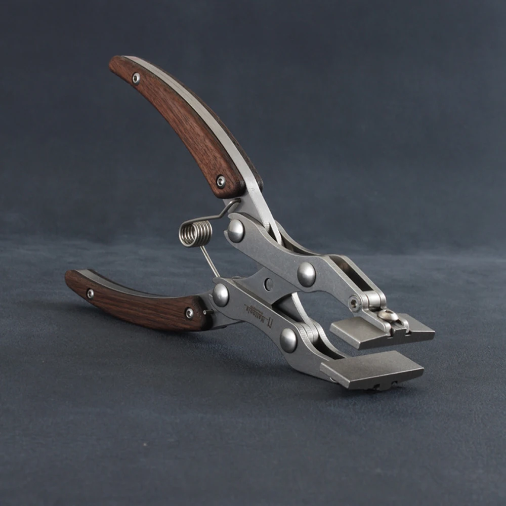 Nattools Professional Leather Flat Pliers Stainless Steel Parallel Pliers Handmade DIY Craftsman LeatherCraft Tools Leather Tool