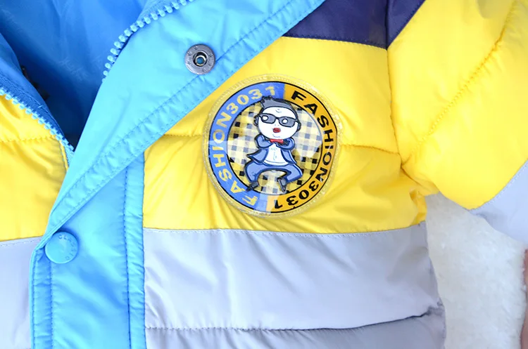 Winter Keep Warm Boys Jacket Long Style Thick Coat Kids Children Hooded Outerwear Clothes kids jackets