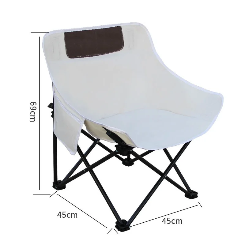 Moon Chair Outdoor Camping Fishing Chair Folding Table