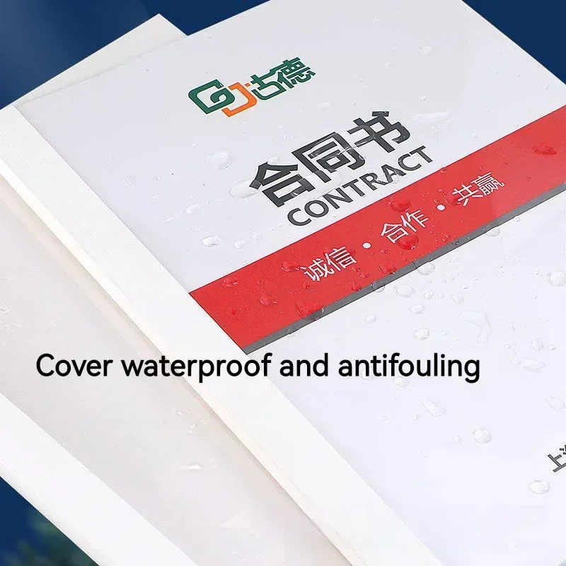 A4 hot melt binding machine plastic envelope cover document contract information binding into a book hot melt