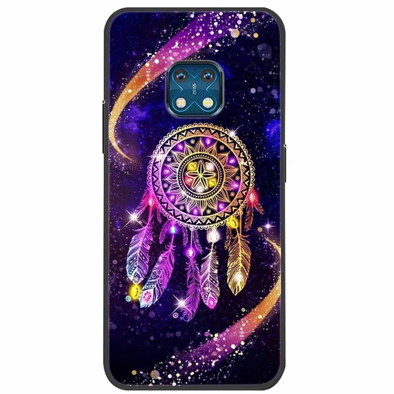 Soft Silicone Landscape Tiger TPU Back Cover with Cute Cartoon Design