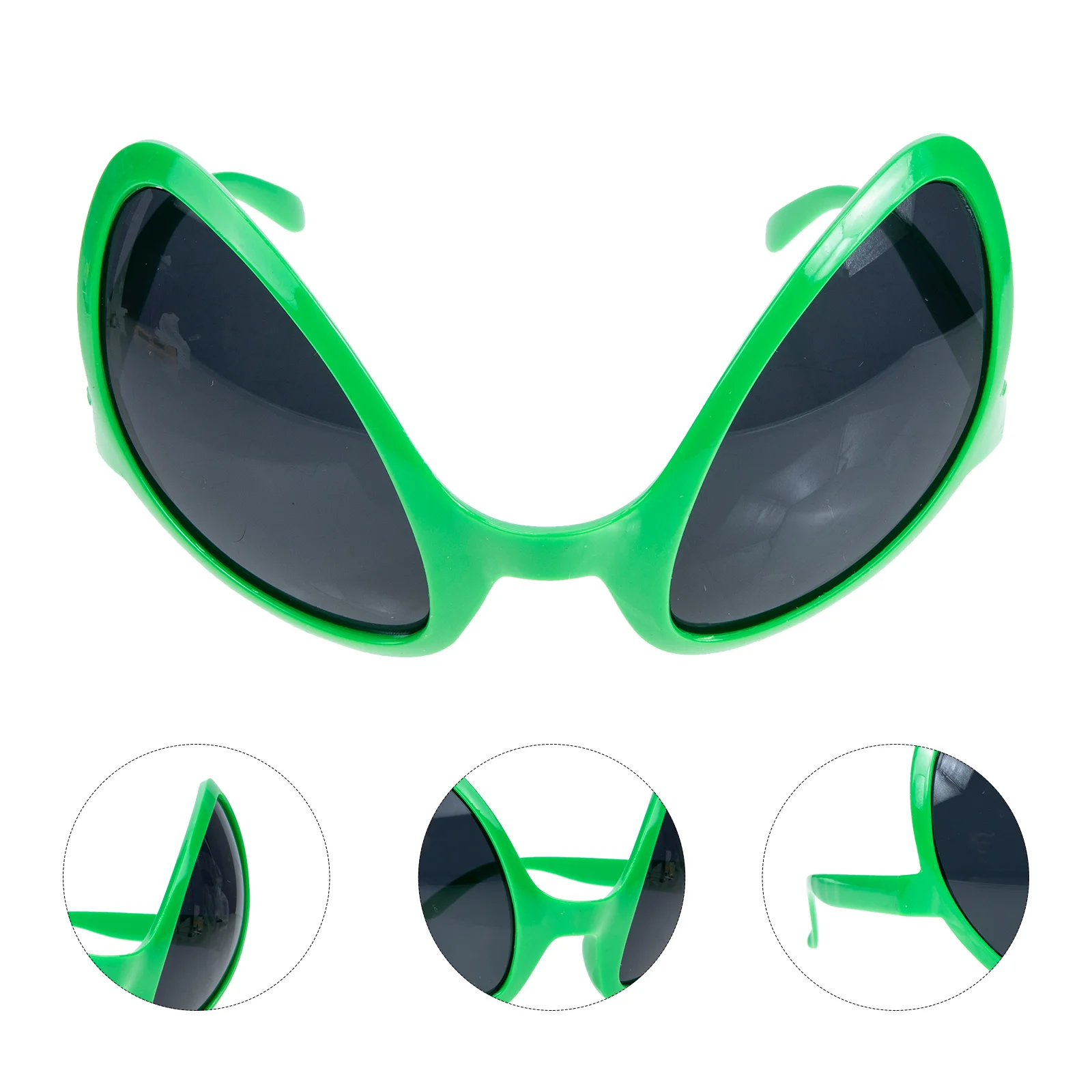 

2 Pcs Holiday Accessories Funny Sunglasses Summer Decor Props Decorative Alien Oversized Plastic Eyewear Cool Child