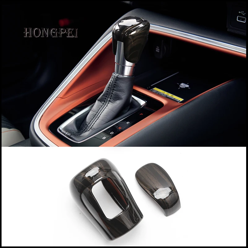 CarStylingGearShiftKnobCoverCapTrimForHondaHRVVEZEL2021