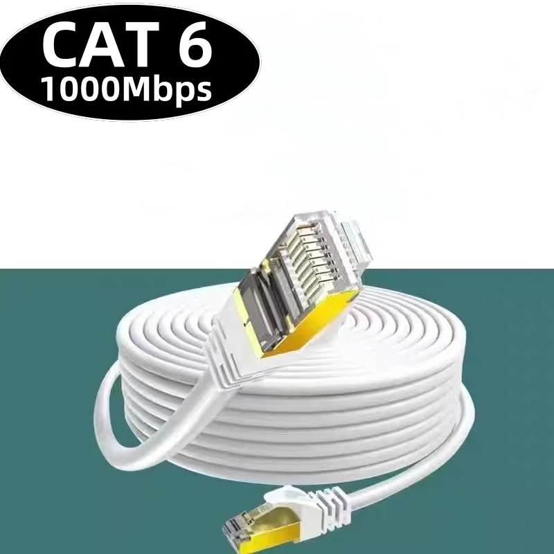 High-Speed Ethernet Cable with RJ-45 Connector - Network Patch Cord for Internet Connectivity