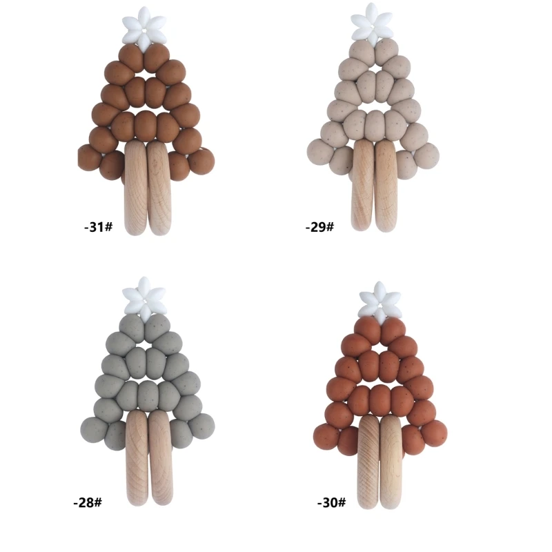 

Детский силиконовый Прорезыватель для зубов в форме рождественской елки
