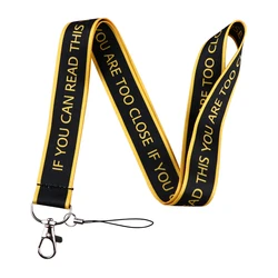 Humorous Lanyard for Keys, Cards, and Accessories (3)