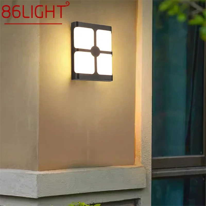 

86LIGHT Contemporary LED Outdoor Wall Lamps Electric Simplicity Waterproof Balcony Hallway Courtyard Villa Gate Hotel