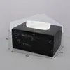 Nordic Marble Texture Resin Tissue Box Creative Decoration Home Living Room Bathroom Accessories Supplies Dining Table Paper Box 6