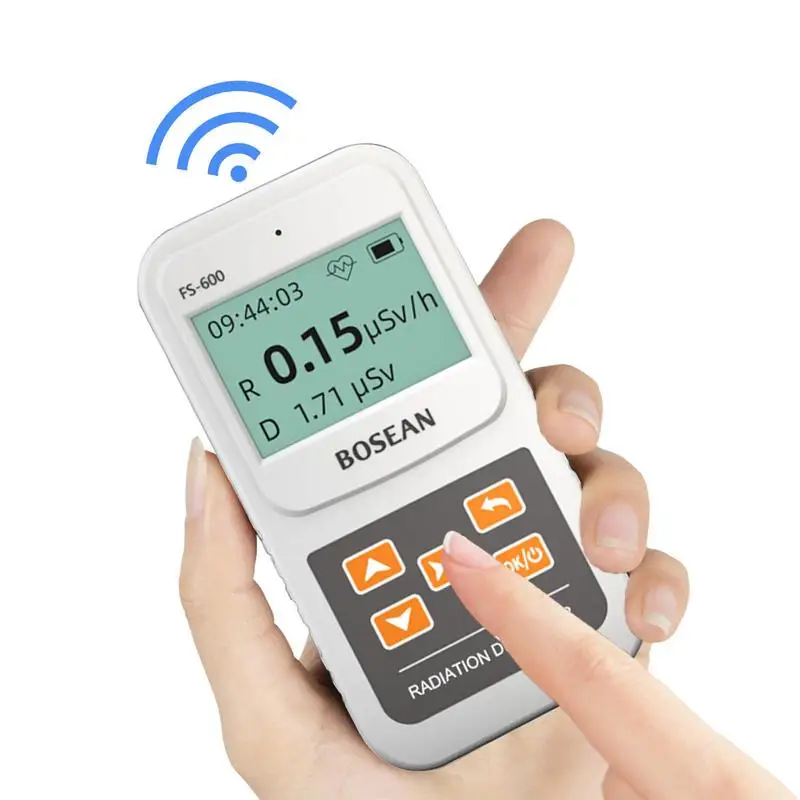

Radiation Meter Accurate Radiation Dosimeter With LCD Display Radioactive Detector For Gamma X-rays Electromagnetic Field
