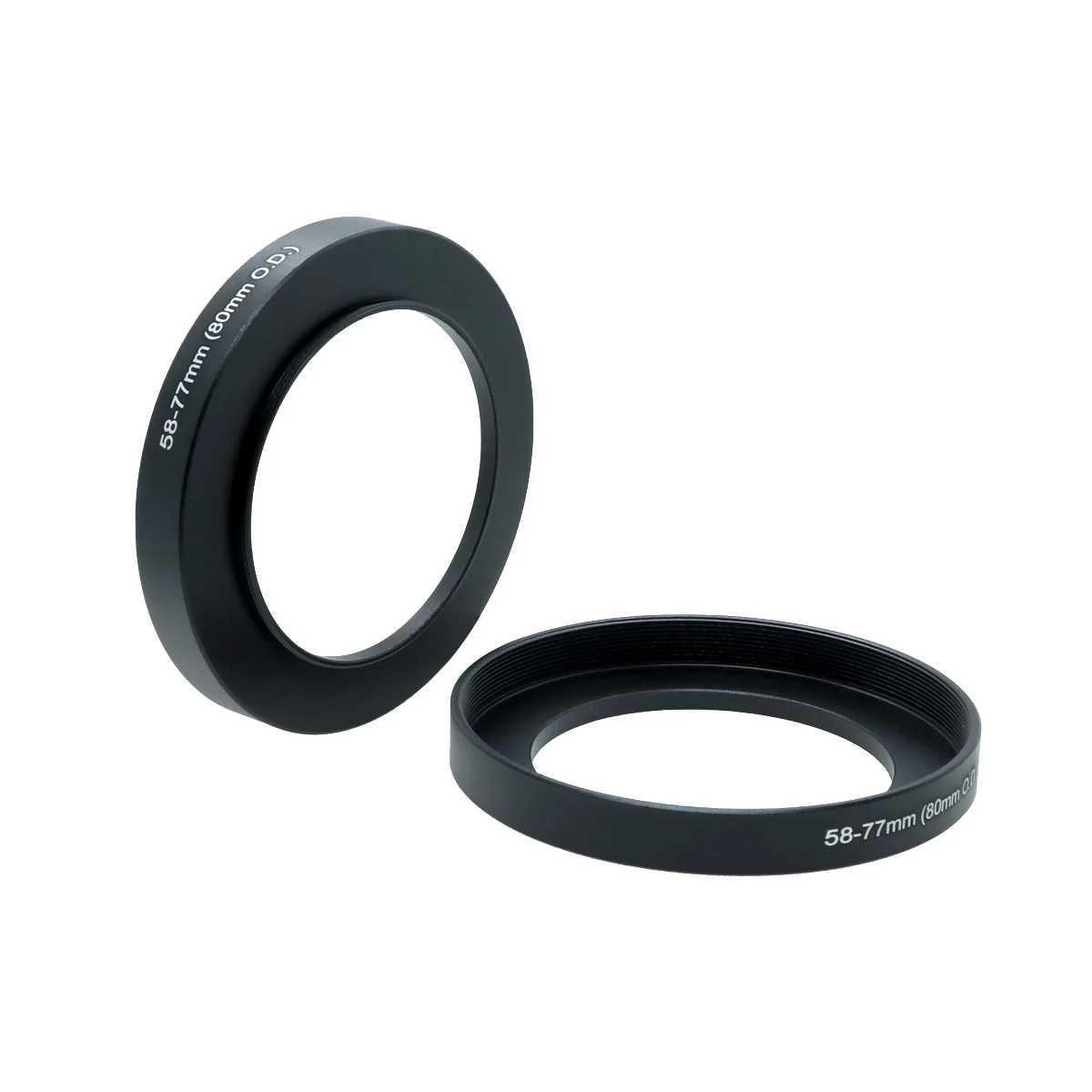 Cinema Step Up Ring 48/49/52/55/58/62/67/72/77/82mm-77mm for 80mm Matte Box Adapter