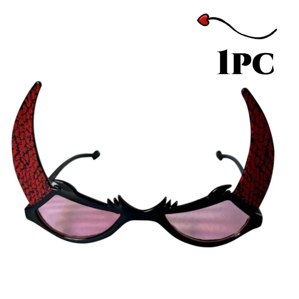 Spooky Halloween Novelty Glasses – Unique Design Party Props & Photo Accessories