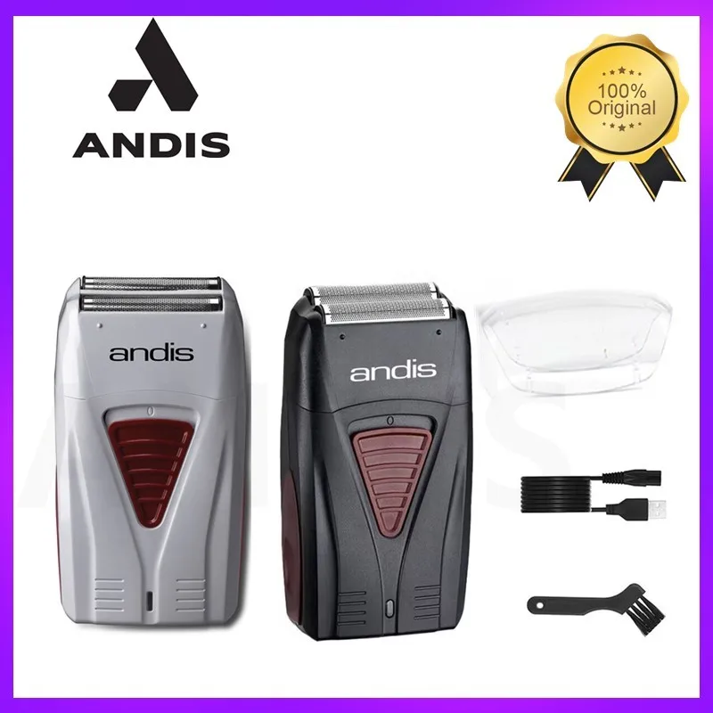 Original Andis 17170 Foil Lithium Titanium Shaver Smooth Shaver Rasoio A Batteria Con Caricabatterie Per Uomo Rasoio Tagliacapelli Calvo
