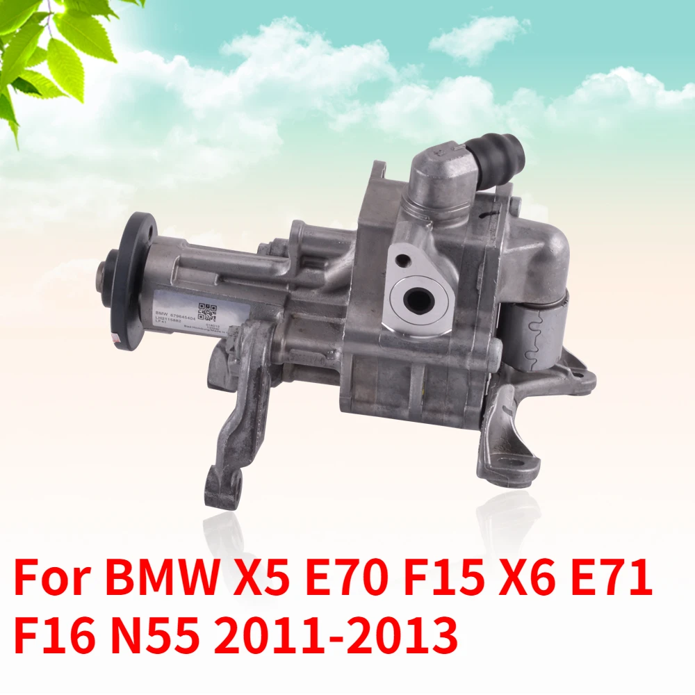 Capqx Power Steering Pump For Bmw X5 E70 F15 X6 E71 F16 N55 2011,2012,2013 Oem32416796454