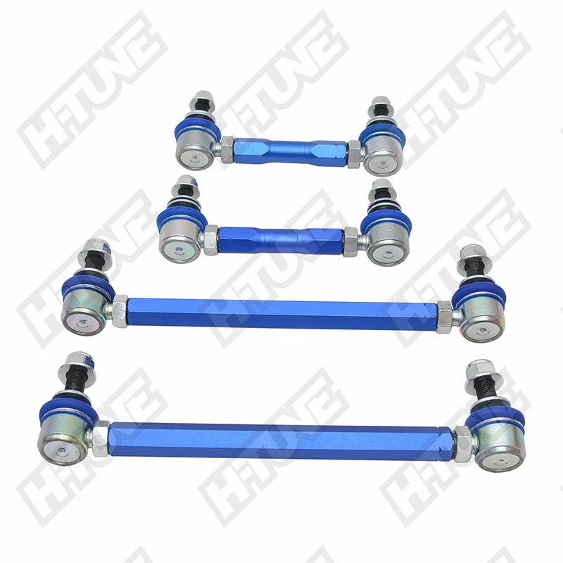 Front Sway Bar Links Rear Anti Roll Bar Links Adjustable Front Rear Anti Roll Sway Bar End Link Kits Tesla Model 3 Model Y
