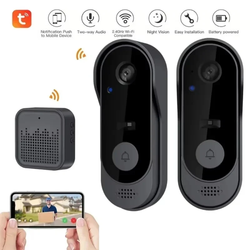 Video Doorbell Tuya WIFI HD Video Intercom Outdoor