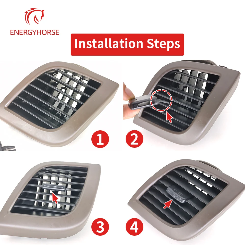 Car A/C Air Vent Grille Tab Clip Automobile Air Conditioner Outlet Repair Kit for Hyundai VERNA SOLARIS 2010-car ac vent repair kit