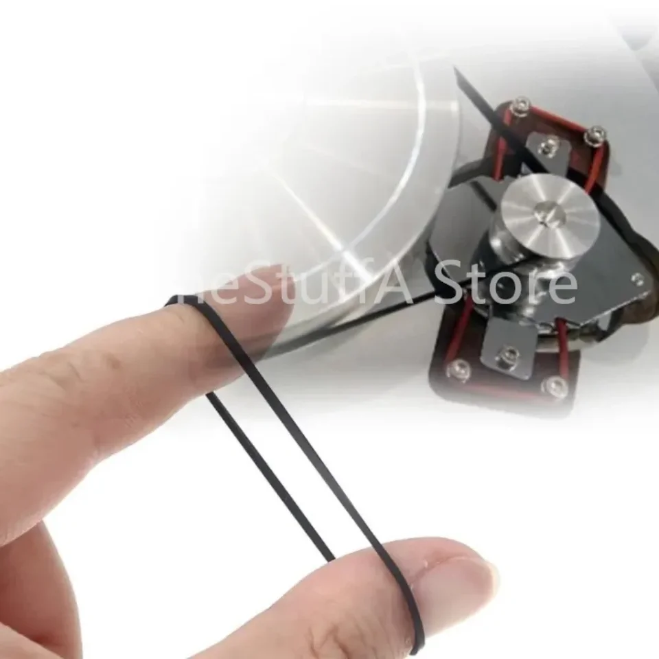 20 Cinghie Quadrate Per Macchina A Nastro - Assortite 30-65 Mm, Per Registratori, Walkman, DVD - Foto 12