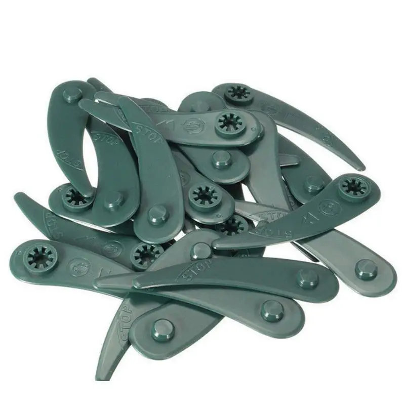 Grass Trimmer Replacement Plastic Blades For Bosh ART 23-18Li ART 26-18Li Grass Trimmers Polymer Blade Cutting System 25PCS