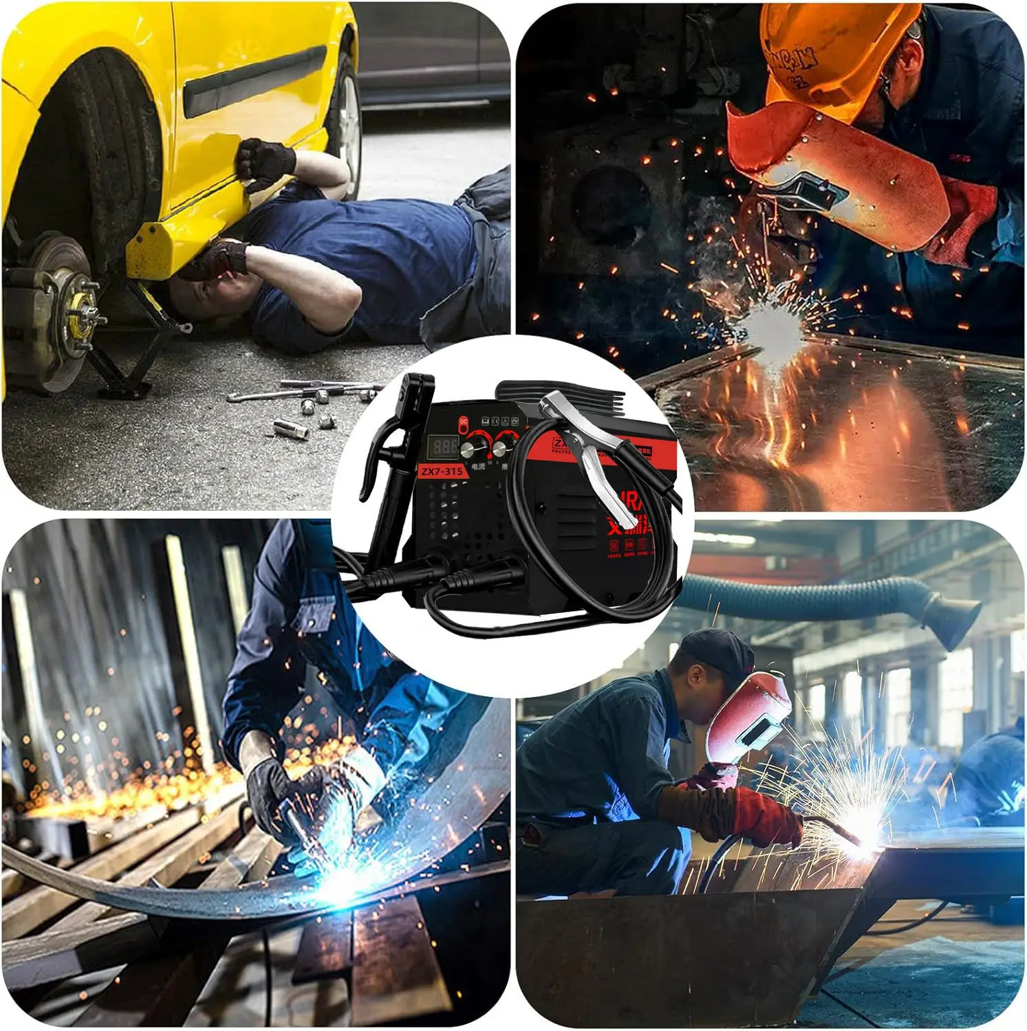 315 Enhanced Double Knob Machine 220V Household Industrial Grade Welding Machine High Power Portable DC Welding Machine 2