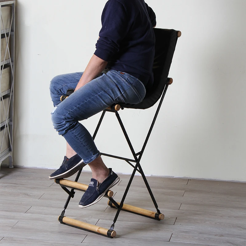 Nordic Aesthetic Bar Chairs Comfortable Design Relaxing Ergonomic Barstools Minimalist Sillas Para Comedor Lounge Furniture