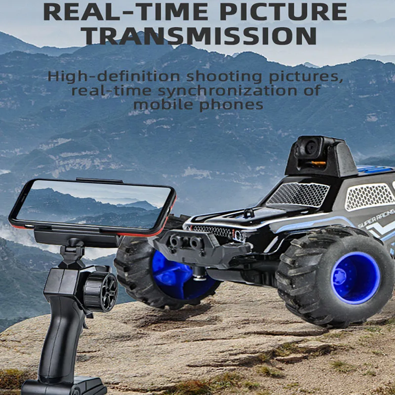 Rc Car with HD Camera Machine on Remote Control Stunt 1:32 2.4G SUV Radiocontrol Climbing Toys Remote Control Car for Kids 3