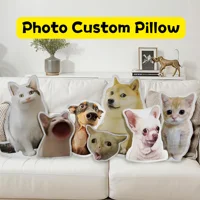 Custom Pets Cushion Personalized Filling Pets Photo Cushion DIY Pillow for Putting Picture of Cats and Dogs Home Decor 1