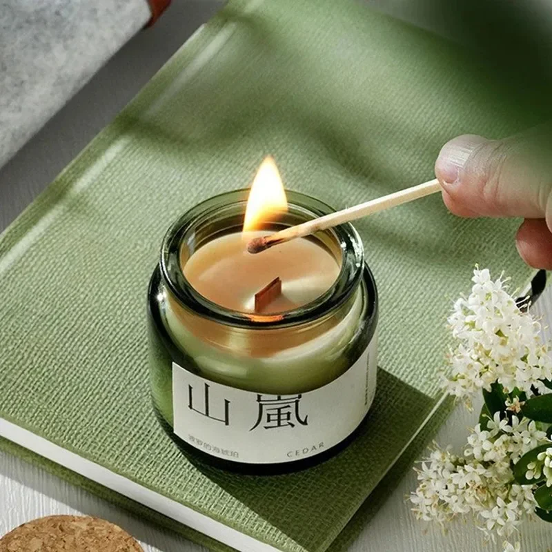 Aromatherapy Candles for Relaxation and Air Purification - Long-Lasting Fragrance for Home and Bedroom