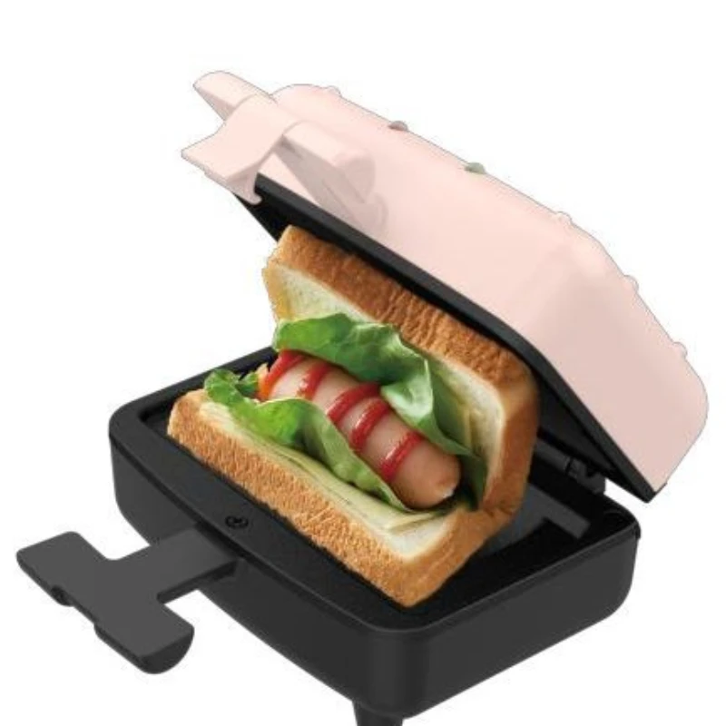 Sandwich Maker 1PC Small Burger Machine Mini Baking Machine Double Sided Heating Breakfast Home Dormitory