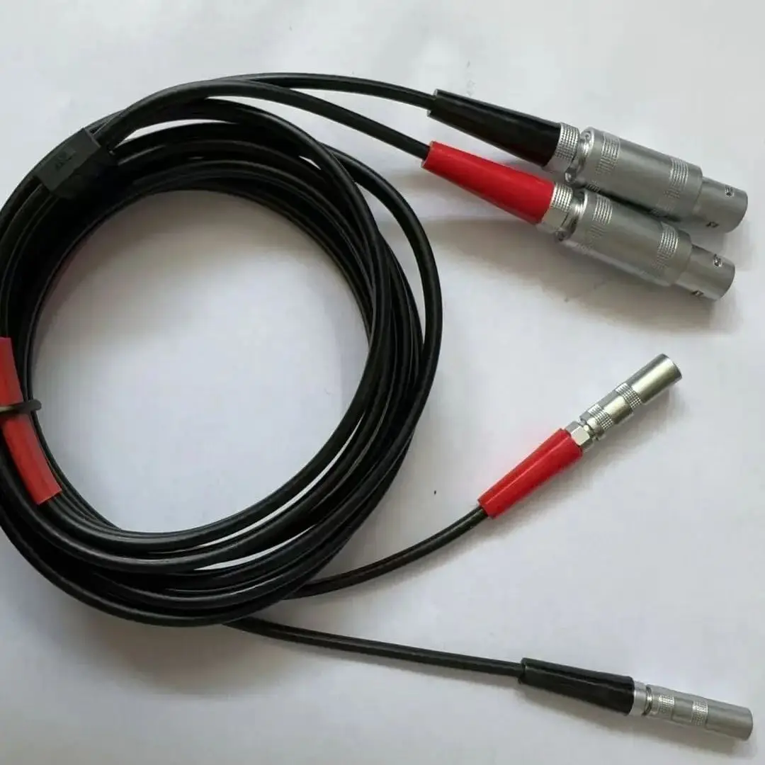 compatible with style LEMO 01 to LEMO 00 female like Krautkramer UT Cable for flaw detector