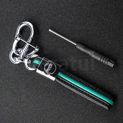 Premium TPU Leather Car Key Fob Holder Case Cover (4)