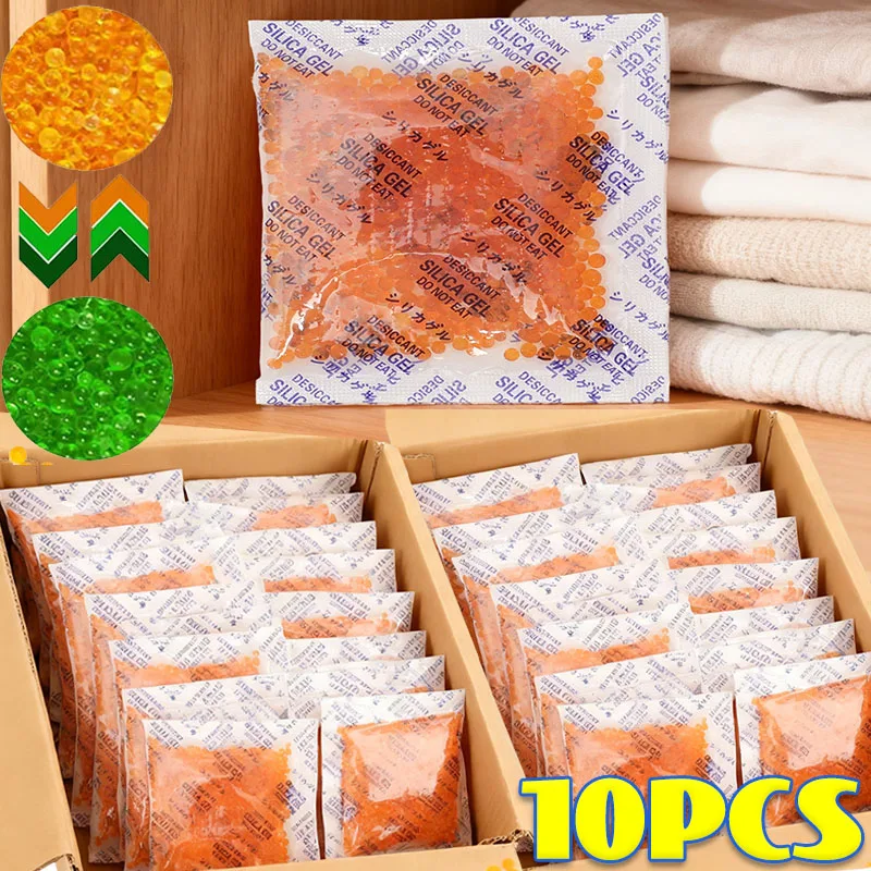 10 cái không thấm nước tái sử dụng gel silica hút ẩm hút ẩm sản phẩm điện tử hút ẩm dehumidifie hút ẩm S