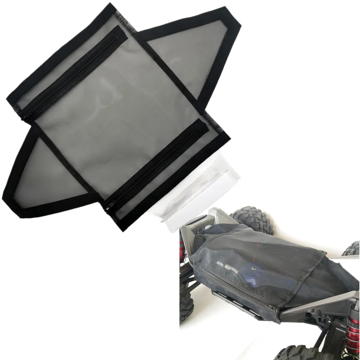 Chassis Dirt Dust Mud Rocks Sands Leaves Resist Guard Cover Per Traxxas 1/10 Wide Maxx V2 89086-4