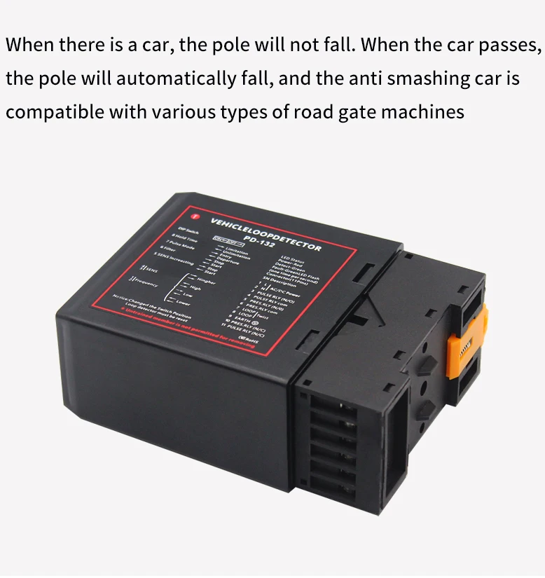 PD-132 Automatic Gate Opener Barrier Gate Traffic Inductive Single Channel Loop