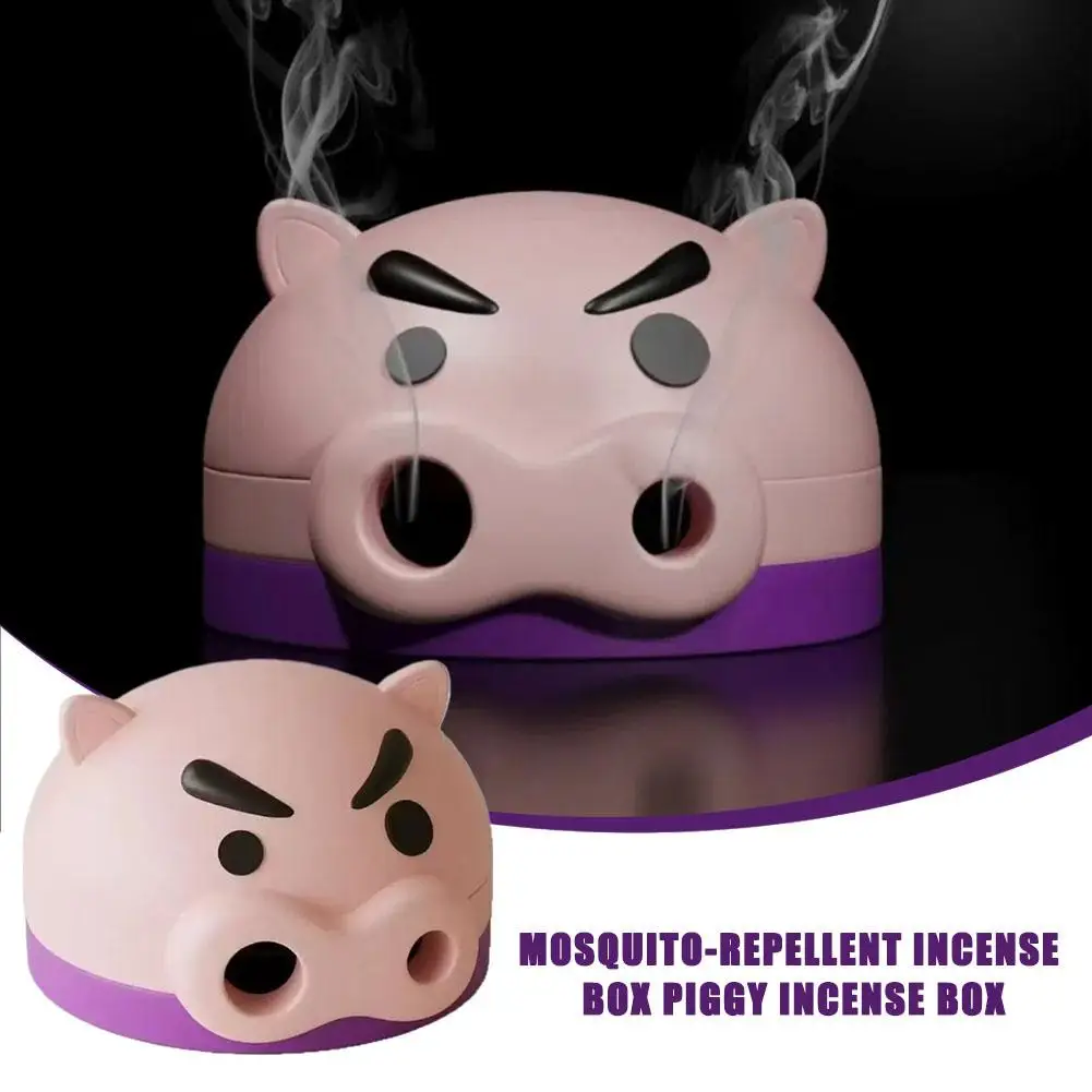 Fat And Chubby Mosquito-repellent Incense Box Piggy Incense Box Fashion Anti-Mosquito Mosquito Repellent Incense Burner