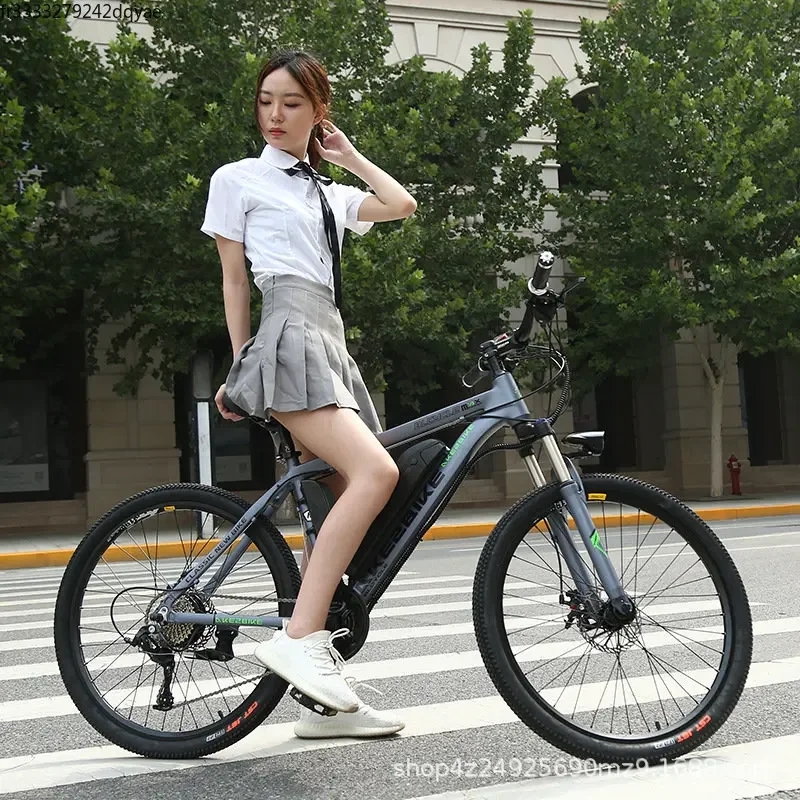 

hot sale 36V 350W lithium battery bicycle aluminum alloy electric vehicle 27-speed booster mountain bike