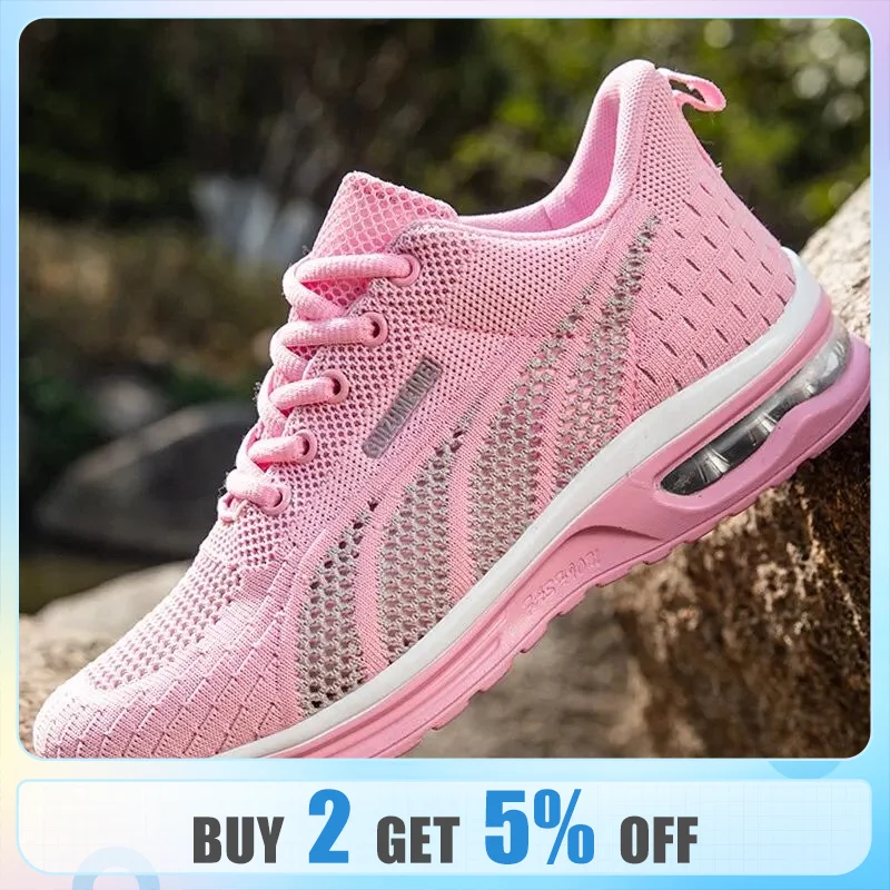 Chaussuresdecourseenmaillerespirantepourfemmesbasketscoussind